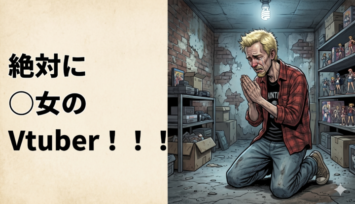 絶対に処女のVtuber！！！
