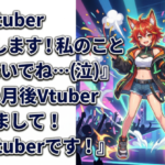 人気Vtuber『卒業します！私のこと忘れないでね…(泣)』 数ヶ月後Vtuber『初めまして！新人Vtuberです！』←これさぁ