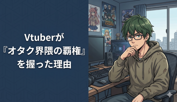 Vtuberが『オタク界隈の覇権』を握った理由