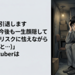 芸能人『引退します（うぅ…今後も一生顔隠して住所バレリスクに怯えながら生きないと…）』→一方でVtuberは…