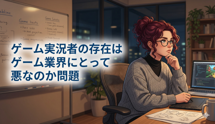 ゲーム実況者の存在はゲーム業界にとって悪なのか問題