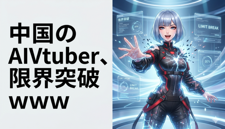 中国のAIVtuber、限界突破ｗｗｗ
