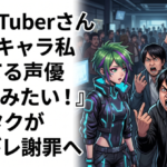女性VTuberさん『このキャラ私に似てる声優やってみたい！』←オタクがブチギレ謝罪へ