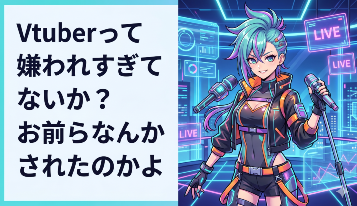 Vtuberって嫌われすぎてないか？？お前らなんかされたのかよ
